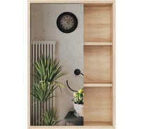 Зеркальный шкафчик RUVANN GUSTO 50 в ванную З.GUSTO.П-50