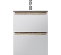 База под раковину подвесная AM.PM X-Joy, 50 см, 2 ящика, белый глянец M85AFHX0502WG