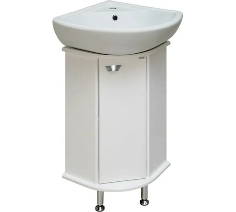 Тумба RUNO БРАВО 40 угловая под умывальник Элегия 00000000947