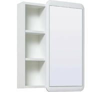 Зеркальный шкаф RUNO Капри 55 белый, универсальный УТ000003786