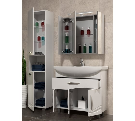 Тумба VIGO Martina 1-850 (под умывальник Элеганс) Martina-1-850(Элеганс)