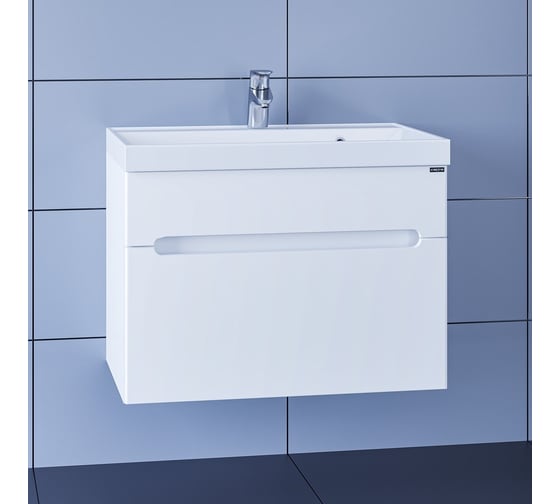 Подвесная тумба СаНта Лондон 70 2 ящика, под умывальник Classic 70 224003л 1