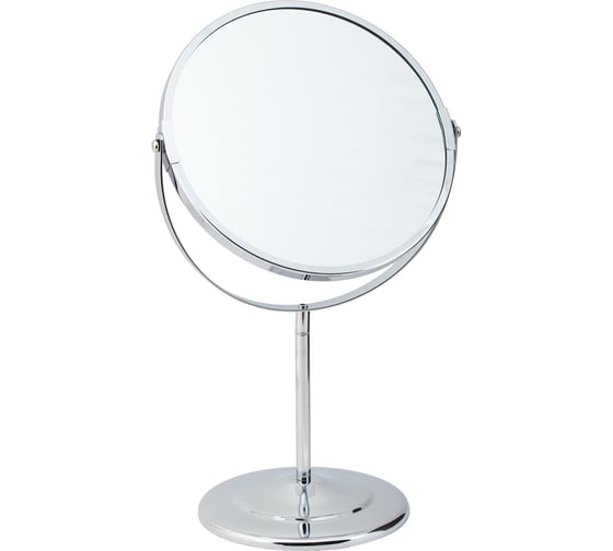 Косметическое зеркало SWENSA 20 см, настольное, хром L01-8" 1