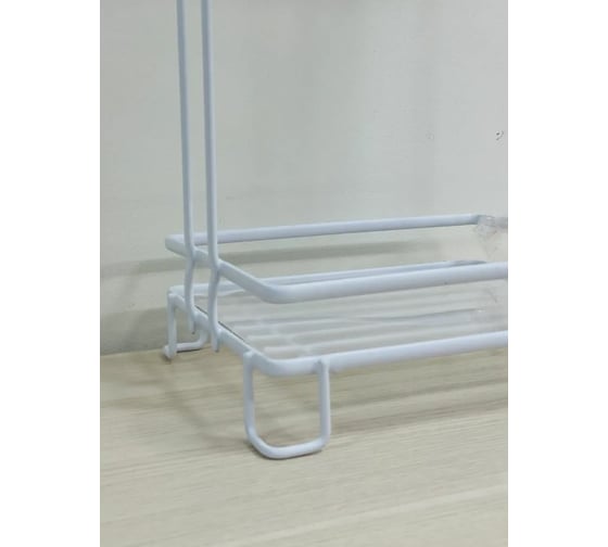 Стеллаж SWENSA 28.4х25.5х72 см, 3 яруса, напольный, белый, металл/пластик SWFL-982-WHT