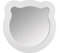 Зеркало AQUATON Каспер Мишка фигурное белое матовое 1A283502CRE20