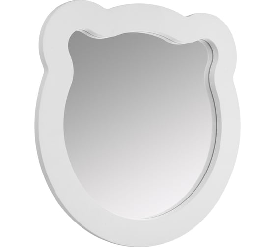Зеркало AQUATON Каспер Мишка фигурное белое матовое 1A283502CRE20