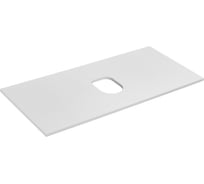 Столешница под раковину AQUATON Либерти 100 белый глянец 1A281103LY010