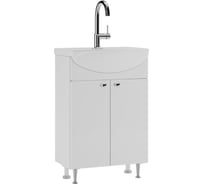 Тумба под умывальник Исеть 55 Домино Лидер без ящика (разобранная) DLr0009T