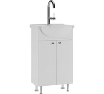 Тумба под умывальник Элегия 50 Домино Лидер без ящика (разобранная) DLr0011T