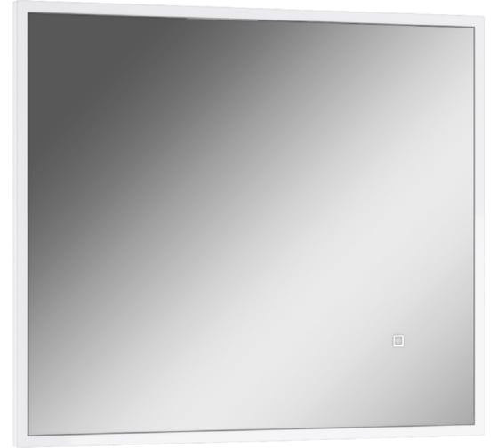 Зеркало Домино Graffo 700x600 мм, белый глянец, с подсветкой DGr2117Z