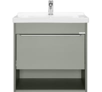 Тумба под раковину AQUATON Хоуп 60, 1 ящик, хаки, 1A287201HP9D0