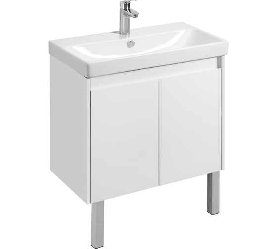 Тумба под раковину AQUATON Сканди Doors 80 белый 1A282901SD010