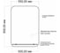 Зеркало MIXLINE Адель 550x800 ШВ с полкой 555932 5