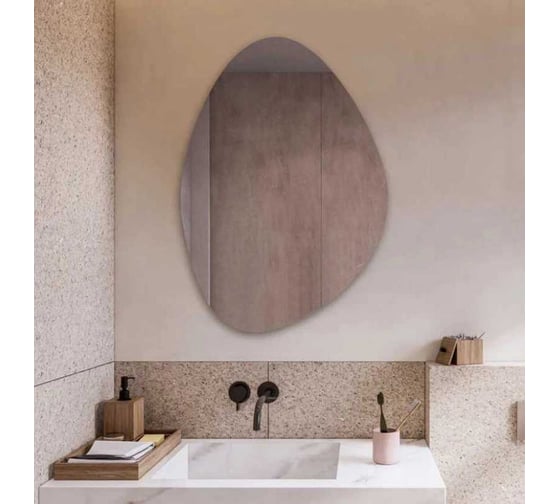 Зеркало MIXLINE Лидия 550x750 мм, еврокромка 555935