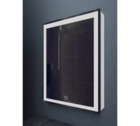 Зеркало шкаф MIXLINE "Минио" 600x800 ШВ, левый, сенсорный выключатель, светодиодная подсветка 547082