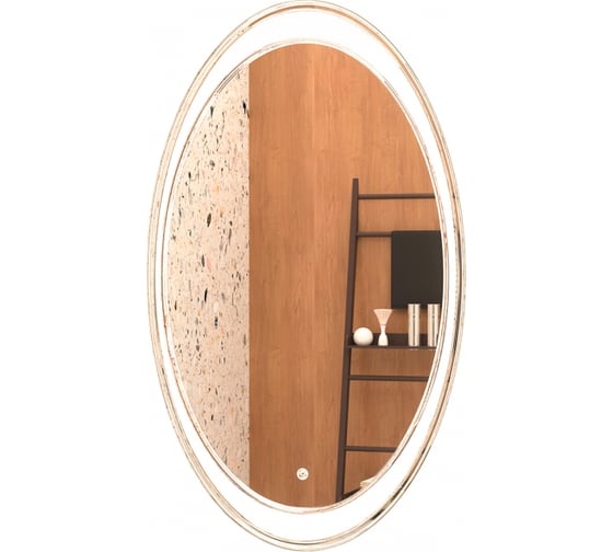 Зеркало MIXLINE "Альба-4" 600x900 ШВ сенсорный выключатель, светодиодная подсветка 547344