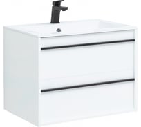 Тумба Aquanet Lino 90 белый, матовый 00253904