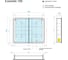 Шкаф зеркальный ALAVANN Cosmetic Light 100 белый ALV1175001 7