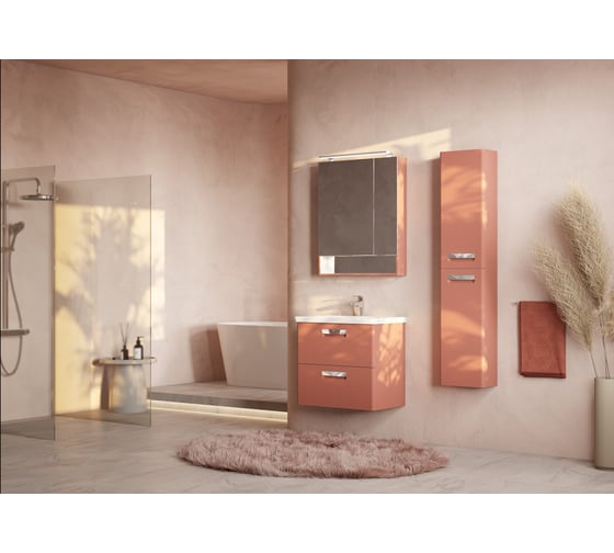Зеркальный шкаф Roca The Gap Original 70 терракота ZRU9307841