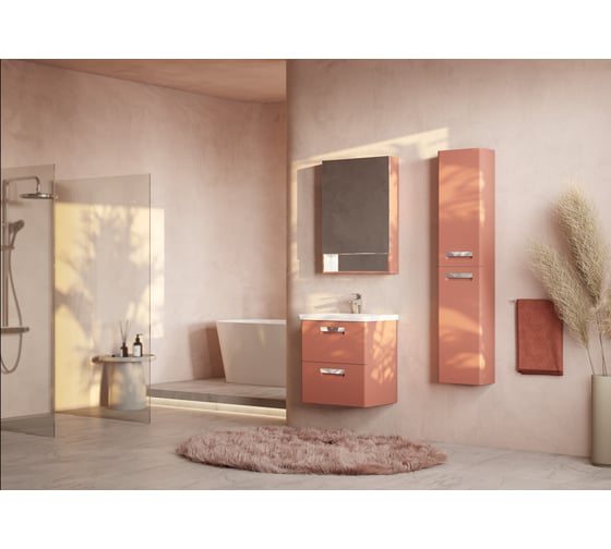 Зеркальный шкаф Roca The Gap Original 60 терракота ZRU9307840