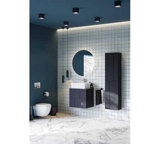 Столешница Roca Luna 60, керамогранит, серая ZRU9307770