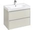 Тумба под раковину Ona Ivory 800 Roca слоновая кость, 2 ящика ZRU9307862 2