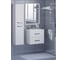 Шкаф-пенал для ванной Uperwood Foster New 36x30x160 см, подвесной, белый PFosterNEWw 2