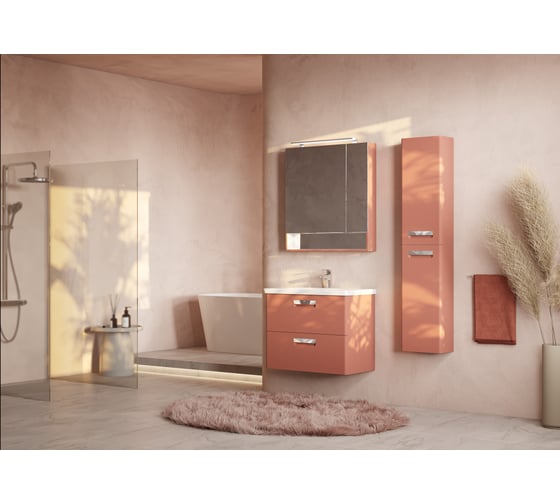 Зеркальный шкаф Roca The Gap Original 80 терракота ZRU9307842