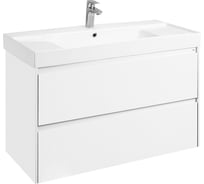 Тумба под раковину Roca Ona модуль 2 ящика 1000 белый матовый, 2 ящика, A857616509