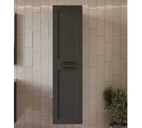 Пенал к тумбе Mebelvann Arcadia серый/антрацит, 160x40x35 см, навесной, универсальной ориентации левый/правый ARC204027016