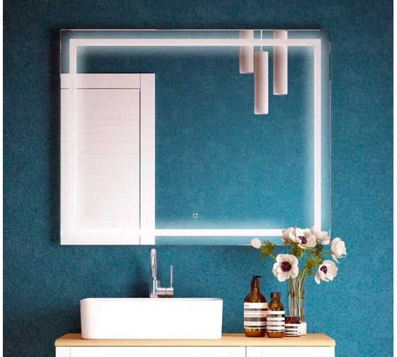 Зеркало Corozo LED Барго 1000x800, сенсор SD-00000804