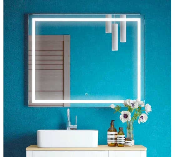 Зеркало Corozo LED Барго 1000x800, сенсор SD-00000804