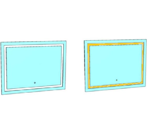 Зеркало Corozo LED Барго 1200x800, сенсор SD-00000860