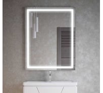 Зеркало Corozo LED Барго 600x800, горизонтальное/вертикальное, универсальное, сенсор SD-00001116
