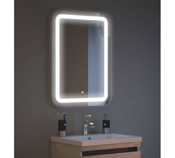 Зеркало Corozo LED Сиена 600x800, сенсор SD-00000963