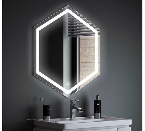 Зеркало Corozo LED Теор 700x800, сенсор SD-00000922