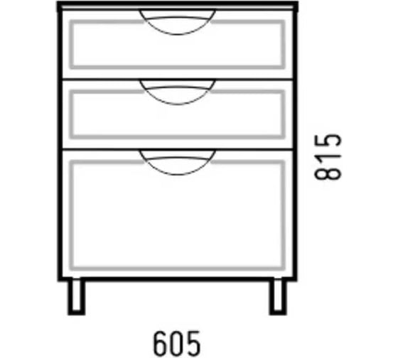 Комод Corozo Монро 60 Z3 SD-00001255