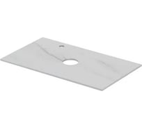 Столешница Aquanet Flat 90 отверстие слева мрамор (345784) 00345784