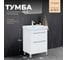 Тумба Logan TWIN 60 напольная, белый сатин (346052) 00346052 2
