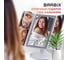 Зеркало настольное с подсветкой BRABIX 24x18см, складное, увеличение х2, х3, х10, белое 609337 4