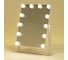 Зеркало с подсветкой BRABIX 12 LED-ламп, 3 режима свечения, 29x38см, 220V 609336 12