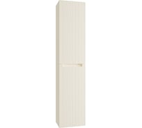 Пенал DREJA EUPHORIA 35см, подвесной/напольный, 2 дверцы, 2 полки, бежевый матовый 99.2025