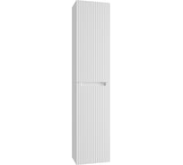 Пенал DREJA EUPHORIA 35см, подвесной/напольный, 2 дверцы, 2 полки, белый матовый 99.2024