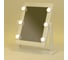 Зеркало с подсветкой ОФИСМАГ 6 LED-ламп, 3 режима свечения, 21x29см, USB, WBZ, 609334 12