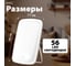 Зеркало настольное с подсветкой WBZ 24x17см, 3 режима свечения, аккум 800 mAh, белое 609333 3