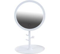 Зеркало настольное с подсветкой WBZ D=17см 3 режима свечения, аккум 1200 mAh, белое 609330