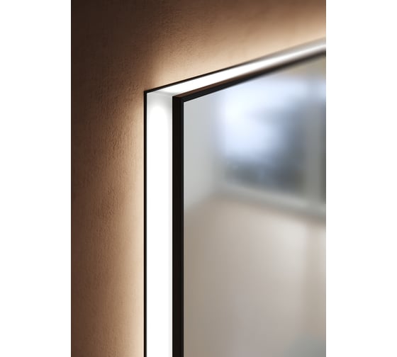 Зеркало SANVIT Панорама black 700-600-40 zpan70bl