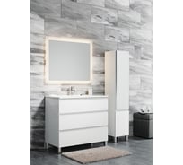 Тумба SANVIT Авеню-3 80 белый глянец kavenu3080w