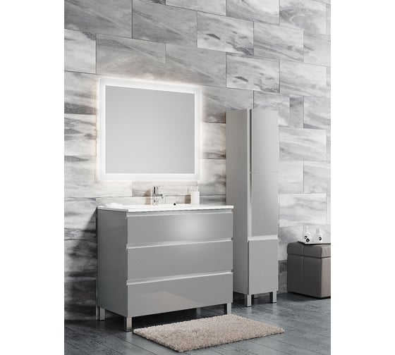 Тумба SANVIT Авеню-3 80 белый глянец kavenu3080w