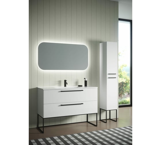 Тумба SANVIT СИТИ 120 белый глянец ksity120